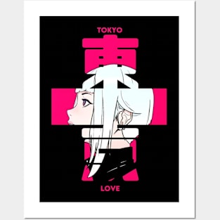 Tokyo love Posters and Art